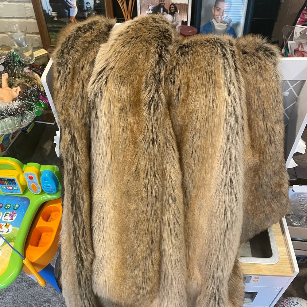 used but new sienastudio size small mink coat